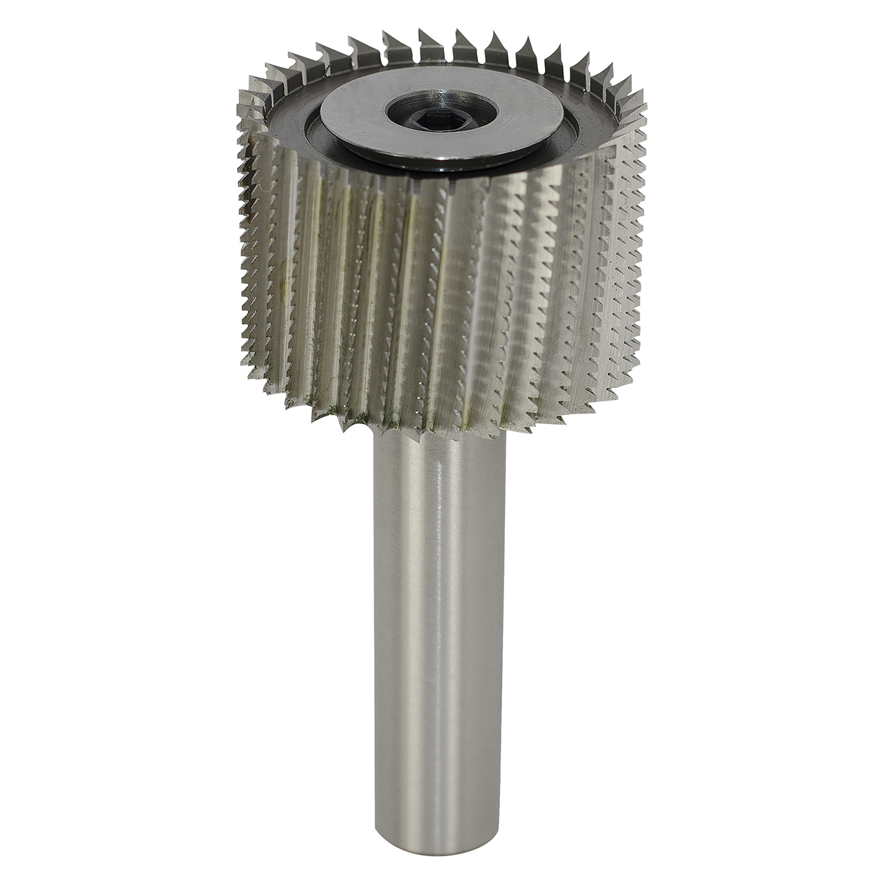 Onsrud 30-715 | 1.470" Diameter x 0.500" Shank x 1.000" LOC x 3.000" OAL 33 Flute High Speed Steel Diamond Pattern Router Bit