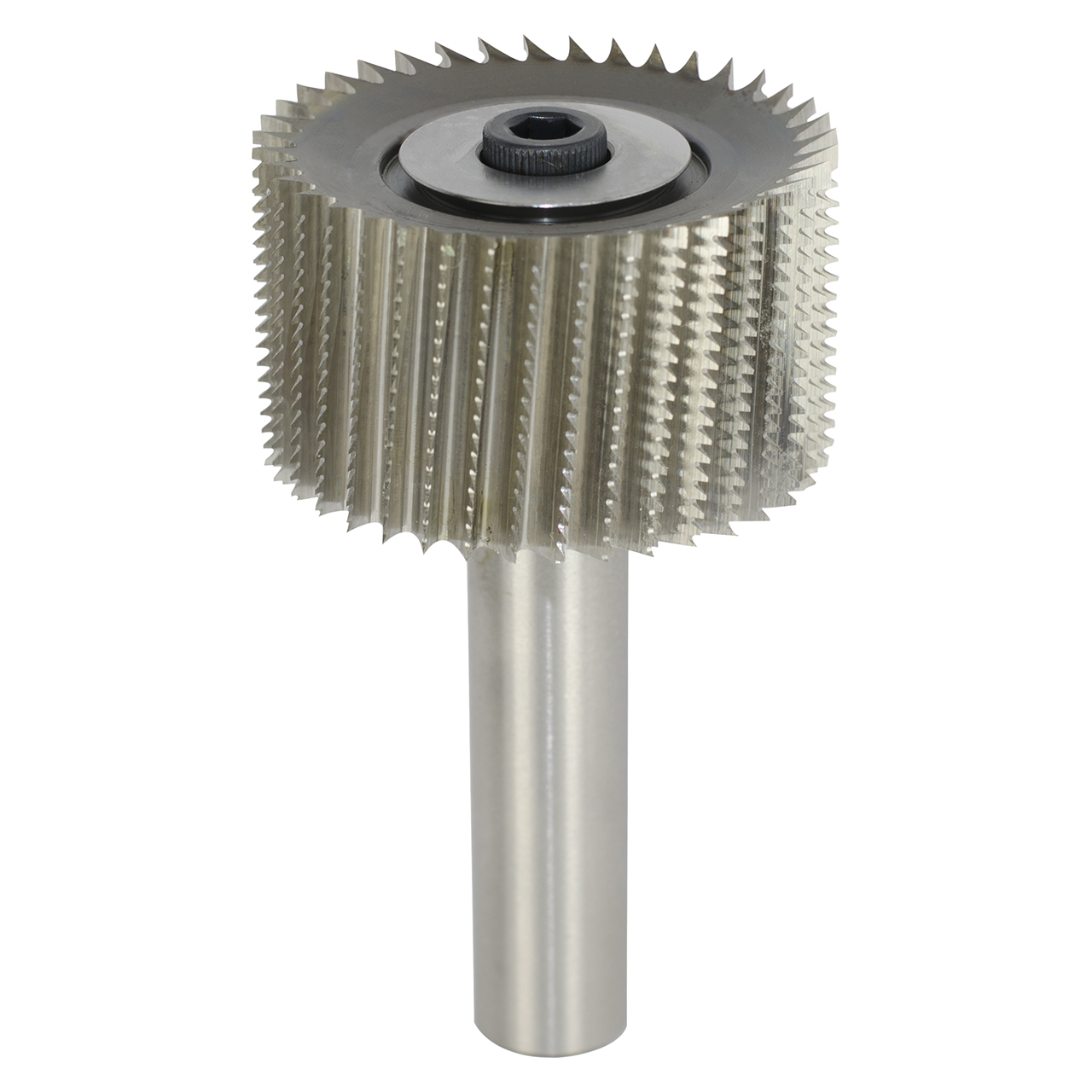 Onsrud 30-720 | 1.742" Diameter x 0.500" Shank x 1.000" LOC x 3.000" OAL 39 Flute High Speed Steel Diamond Pattern Router Bit