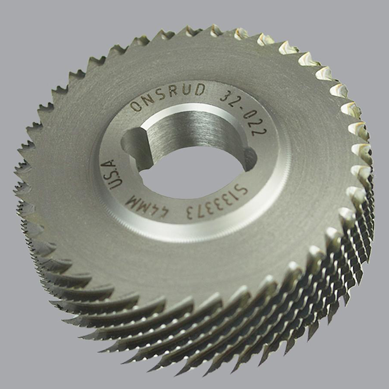 Onsrud 32-022 | 44.000" Diameter x 13.000" Shank x 16.000" LOC 40 Teeth High Speed Steel Slitting Saw