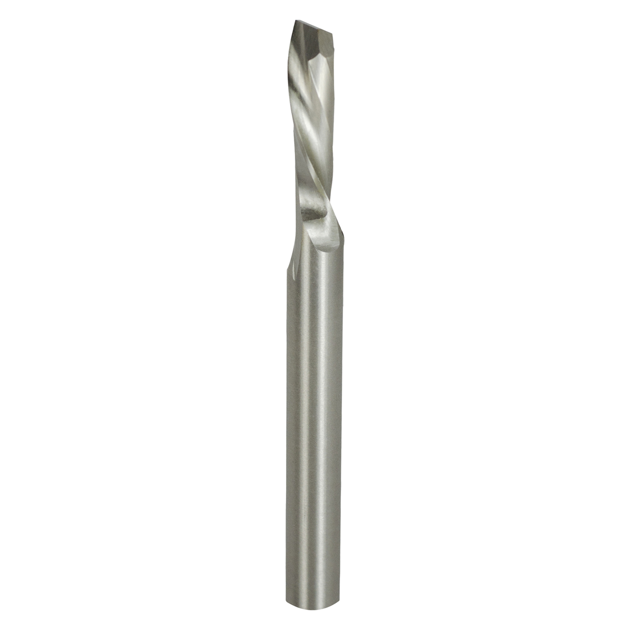 Onsrud 40-008 | 0.250" Diameter x 0.250" Shank x 0.750" LOC x 2.750" OAL Single Flute High Speed Steel Spiral Router Bit
