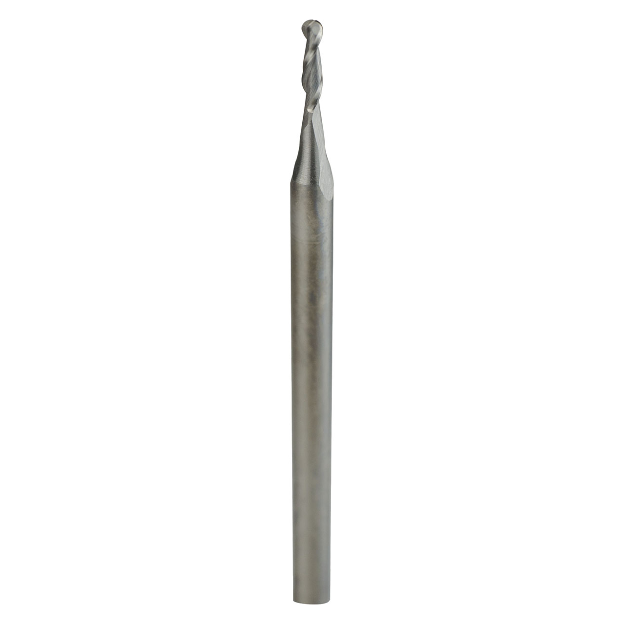 Onsrud 52-235B | 0.063" Diameter x 0.125" Shank x 0.250" LOC x 2.000" OAL 2 Flute Solid Carbide Miniature Ball Deburring End Mill