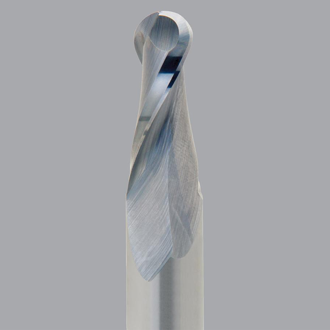 Onsrud 52-240BM | 3.000" Diameter x 6.000" Shank x 12.000" LOC x 50.000" OAL 2 Flute Solid Carbide Miniature Ball Deburring End Mill