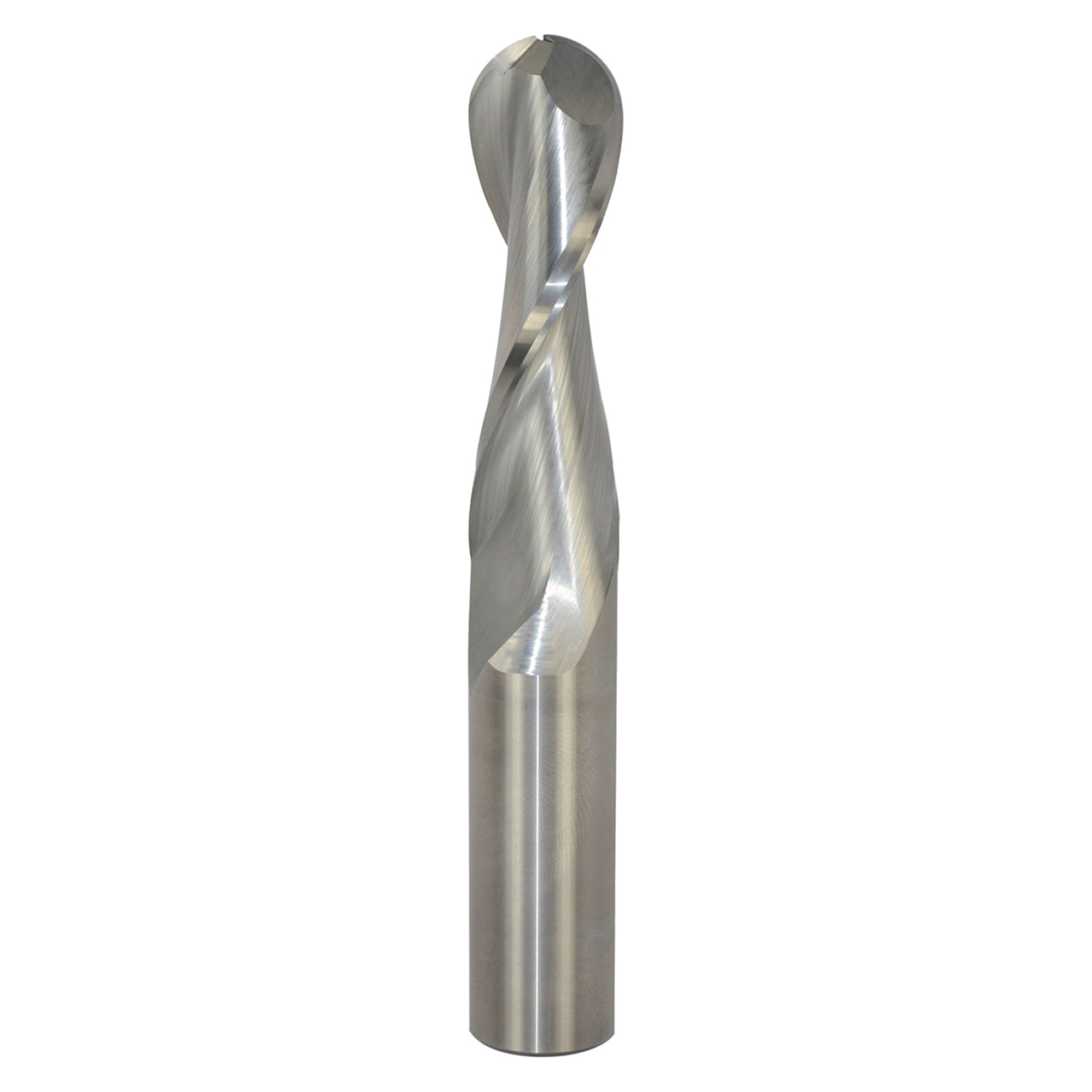 Onsrud 52-397B | 0.750" Diameter x 0.750" Shank x 2.500" LOC x 5.000" OAL 2 Flute Solid Carbide Miniature Ball Deburring End Mill