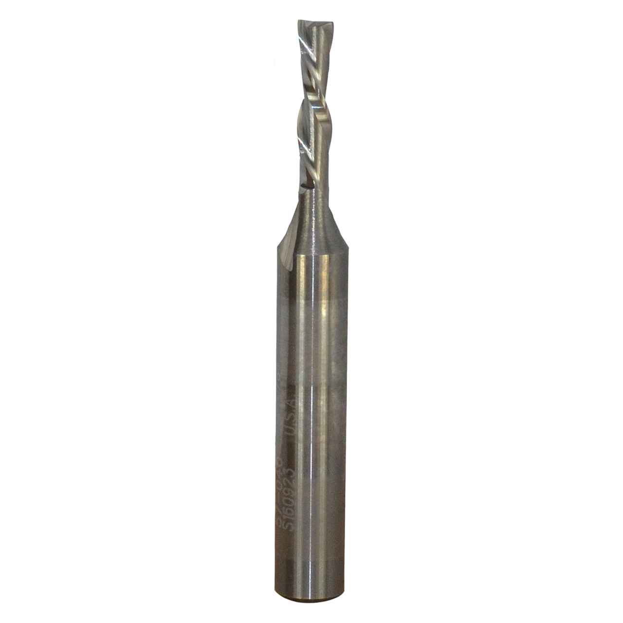 Onsrud 57-040 | 0.125" Diameter x 0.250" Shank x 0.500" LOC x 2.000" OAL 2 Flute Solid Carbide Spiral Router Bit