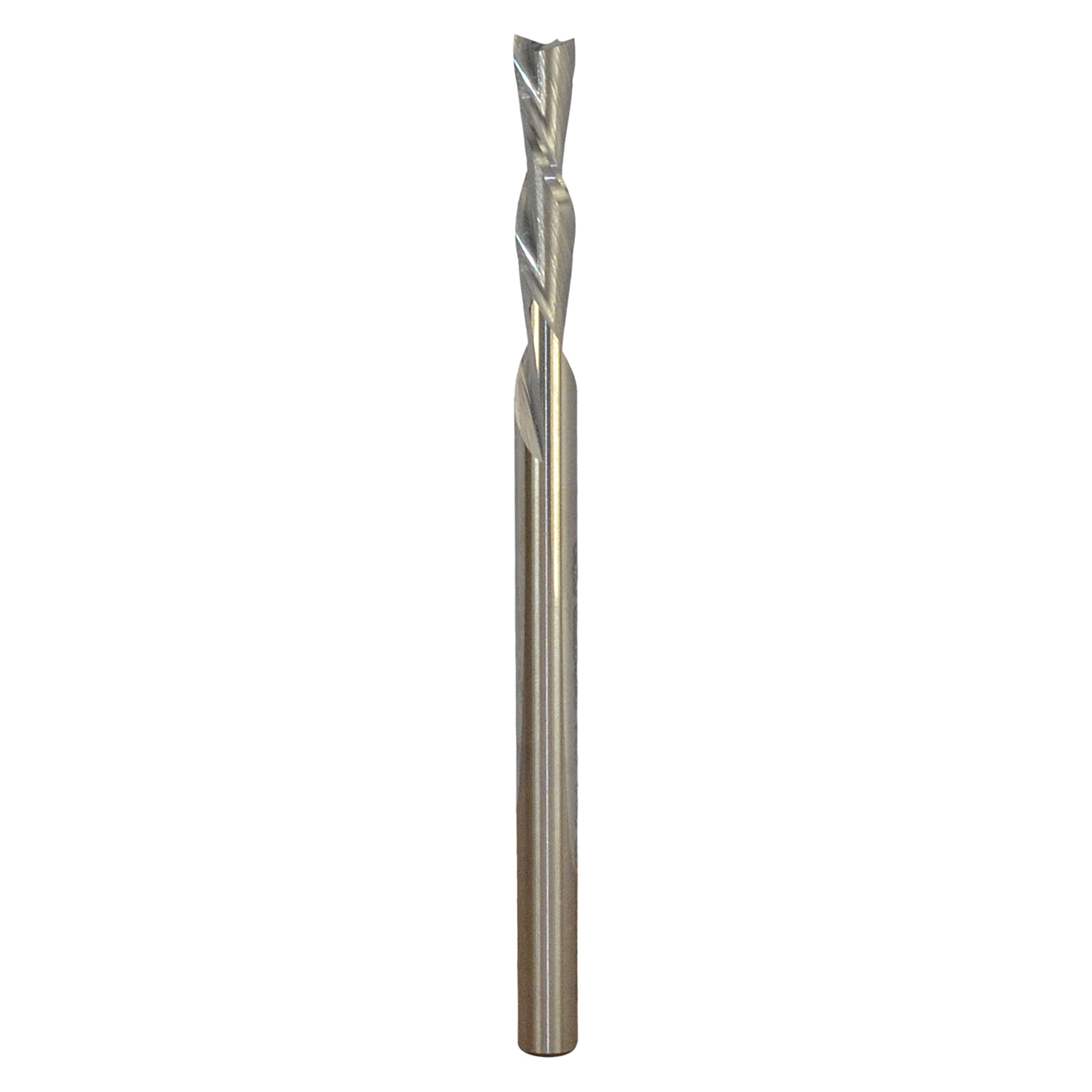 Onsrud 57-244 | 0.125" Diameter x 0.125" Shank x 0.500" LOC x 2.000" OAL 2 Flute Solid Carbide Spiral Router Bit