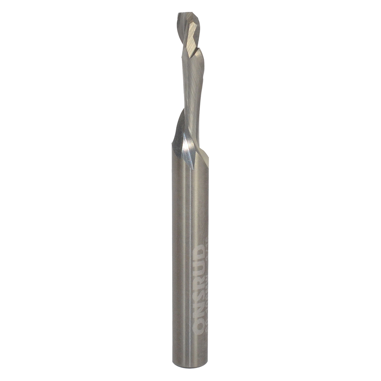 Onsrud 60-106MW | 0.188" Diameter x 0.250" Shank x 0.625" LOC x 2.500" OAL Single Flute Solid Carbide Spiral Router Bit