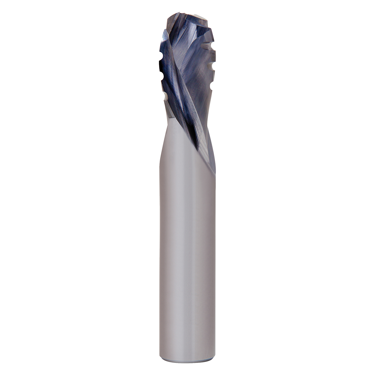 Onsrud 60-123C | 0.375" Diameter x 0.375" Shank x 0.875" LOC x 3.000" OAL 2 Flute Solid Carbide Spiral Router Bit