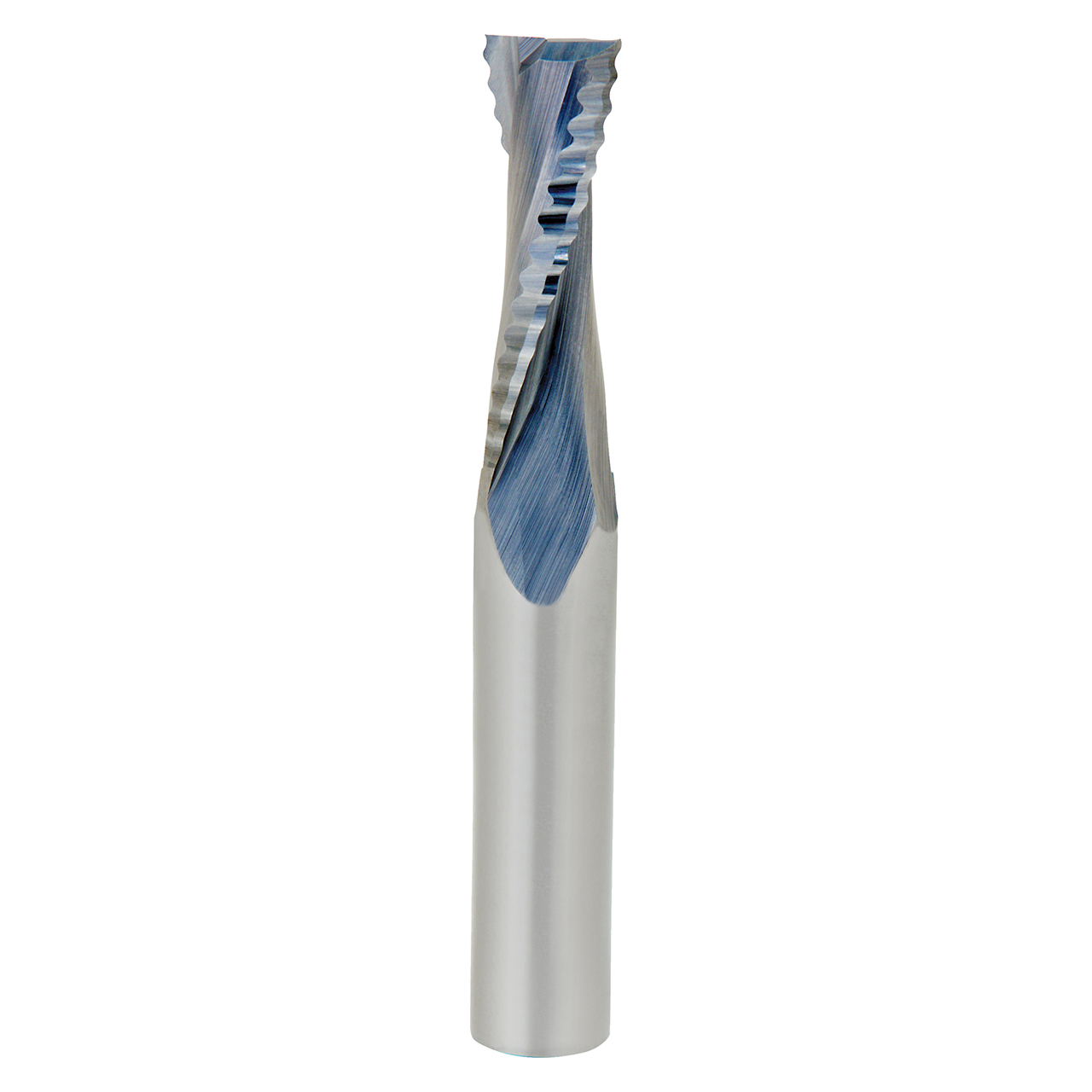 Onsrud 60-815 | 0.375" Diameter x 0.375" Shank x 1.375" LOC x 3.500" OAL 2 Flute Solid Carbide Spiral Router Bit