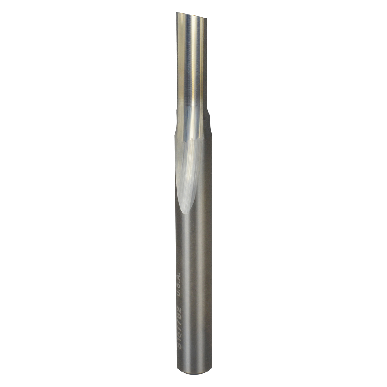 Onsrud 61-072 | 0.219" Diameter x 0.250" Shank x 0.625" LOC x 2.500" OAL Single Flute Solid Carbide Straight Router Bit