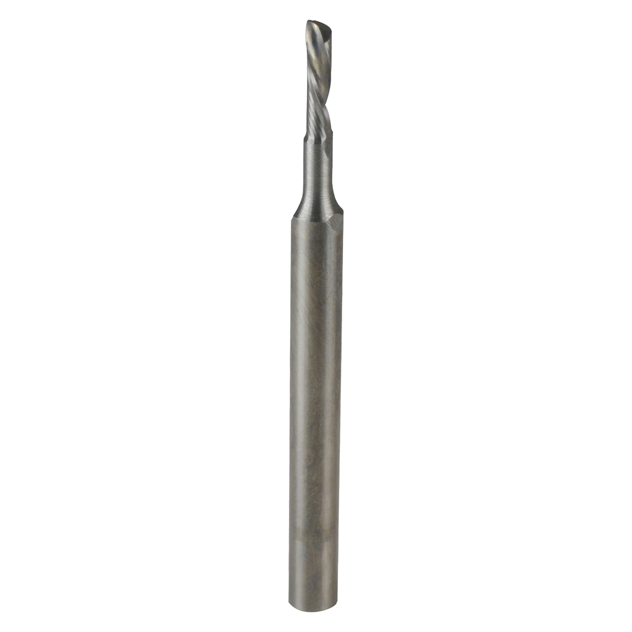 Onsrud 62-602 | 0.063" Diameter x 0.125" Shank x 0.250" LOC x 1.500" OAL Single Flute Solid Carbide Spiral Router Bit