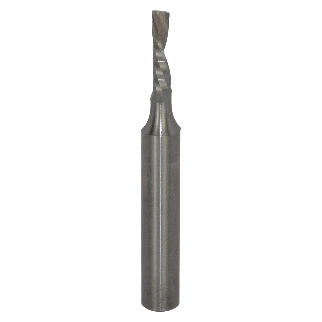 Onsrud 62-712 | 0.125" Diameter x 0.250" Shank x 0.500" LOC x 2.000" OAL Single Flute Solid Carbide Spiral Router Bit