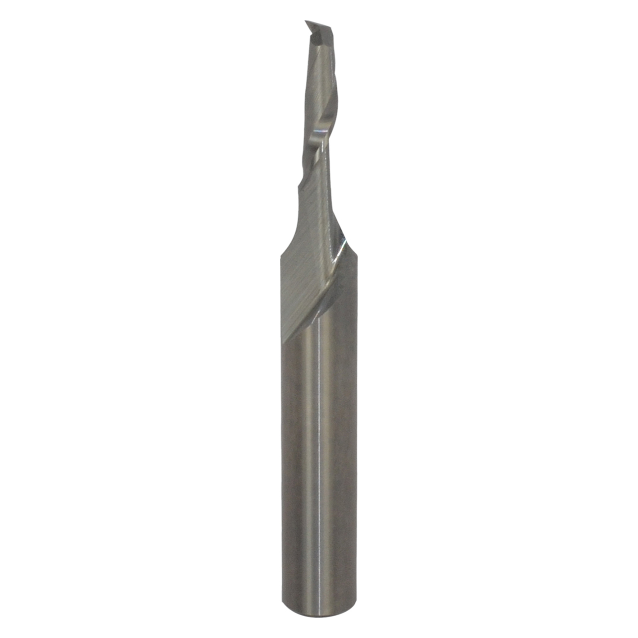 Onsrud 63-040 | 0.125" Diameter x 0.250" Shank x 0.500" LOC x 2.000" OAL Single Flute Solid Carbide Spiral Router Bit