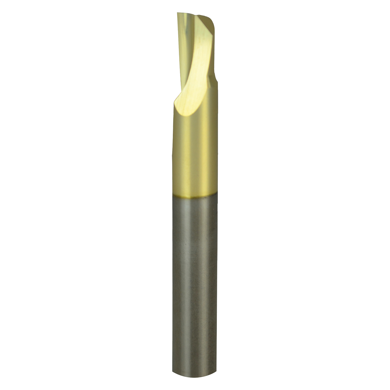 Onsrud 63-430 | 0.250" Diameter x 0.250" Shank x 0.250" LOC x 2.000" OAL Single Flute Solid Carbide Spiral Router Bit