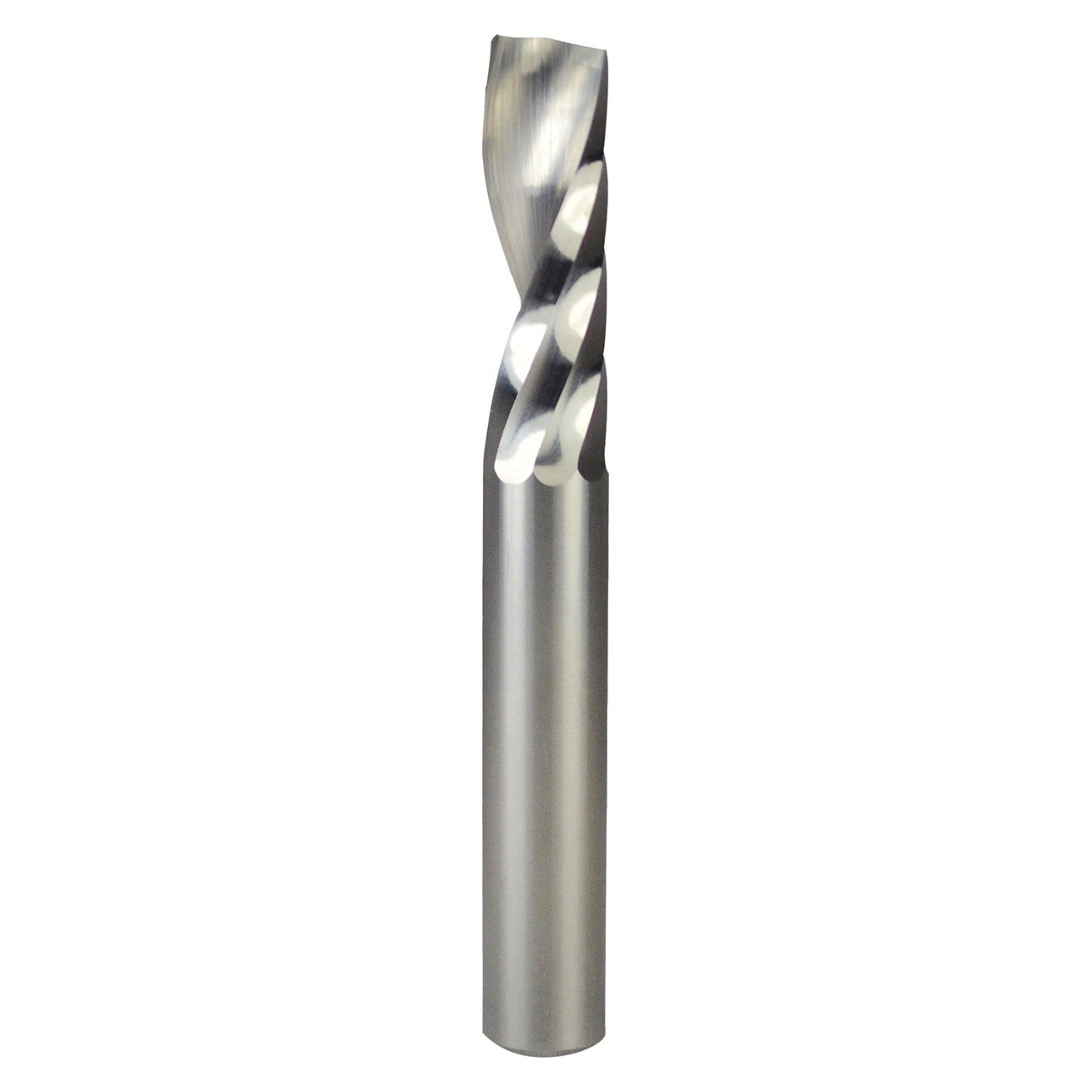 Onsrud 63-535 | 0.375" Diameter x 0.375" Shank x 1.125" LOC x 3.000" OAL Single Flute Solid Carbide Spiral Router Bit