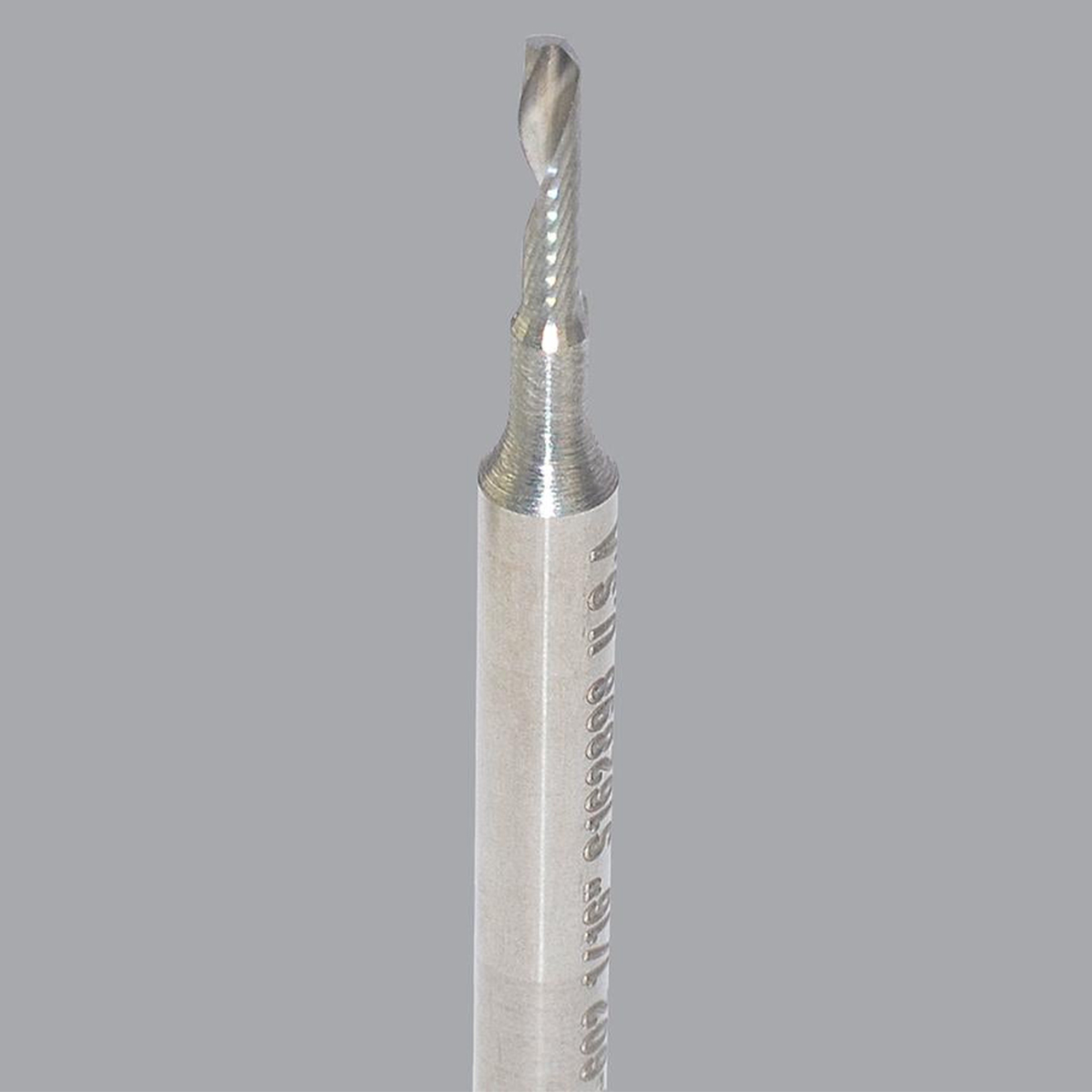Onsrud 63-619 | 0.219" Diameter x 0.250" Shank x 0.438" LOC x 2.500" OAL Single Flute Solid Carbide Spiral Router Bit