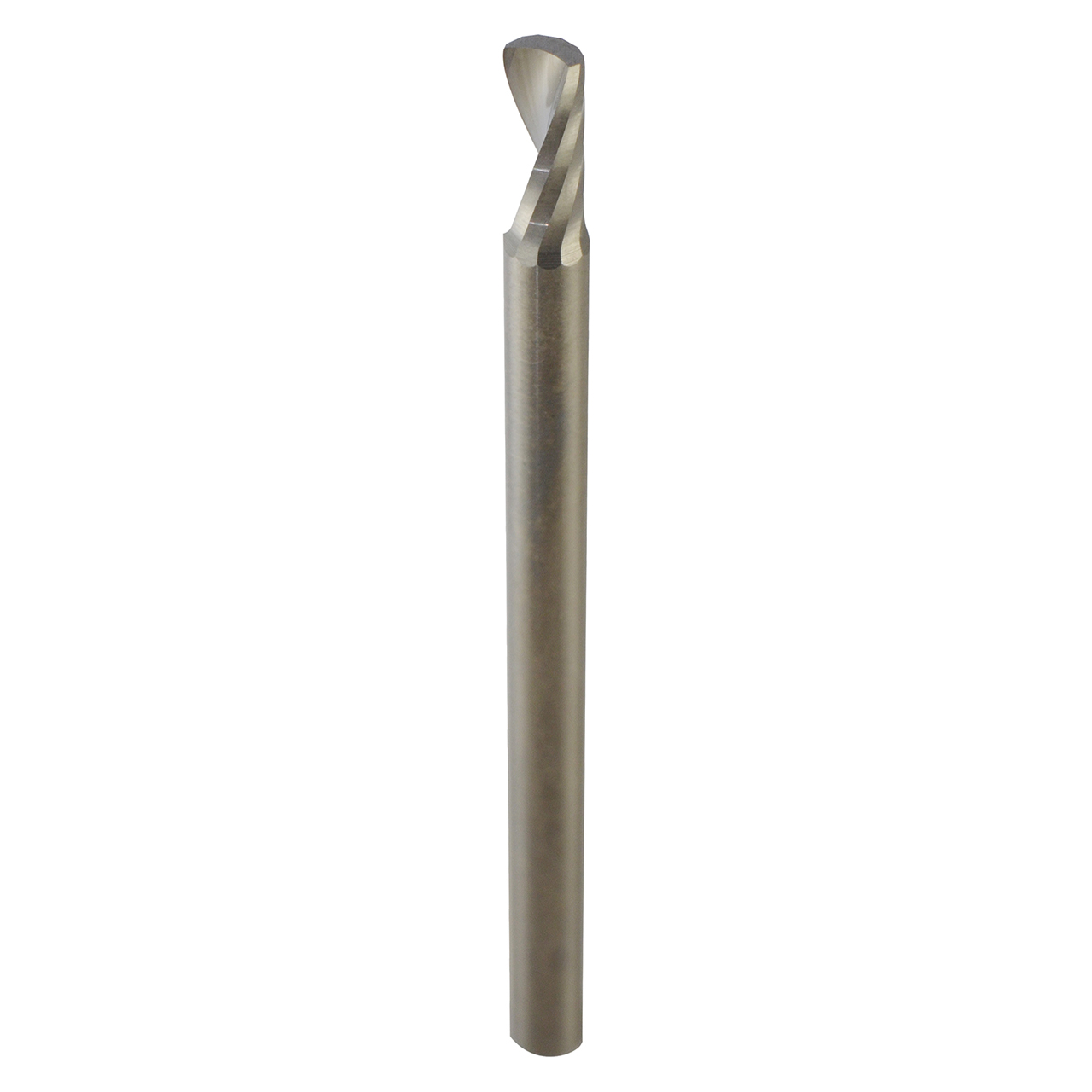 Onsrud 63-711 | 0.125" Diameter x 0.125" Shank x 0.250" LOC x 2.000" OAL Single Flute Solid Carbide Spiral Router Bit