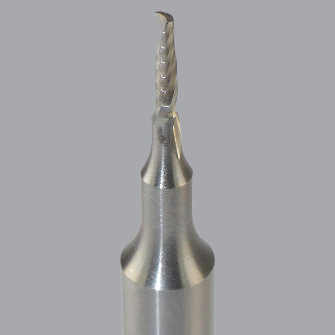 Onsrud 63-733 | 0.375" Diameter x 0.375" Shank x 1.125" LOC x 3.000" OAL Single Flute Solid Carbide Spiral Router Bit
