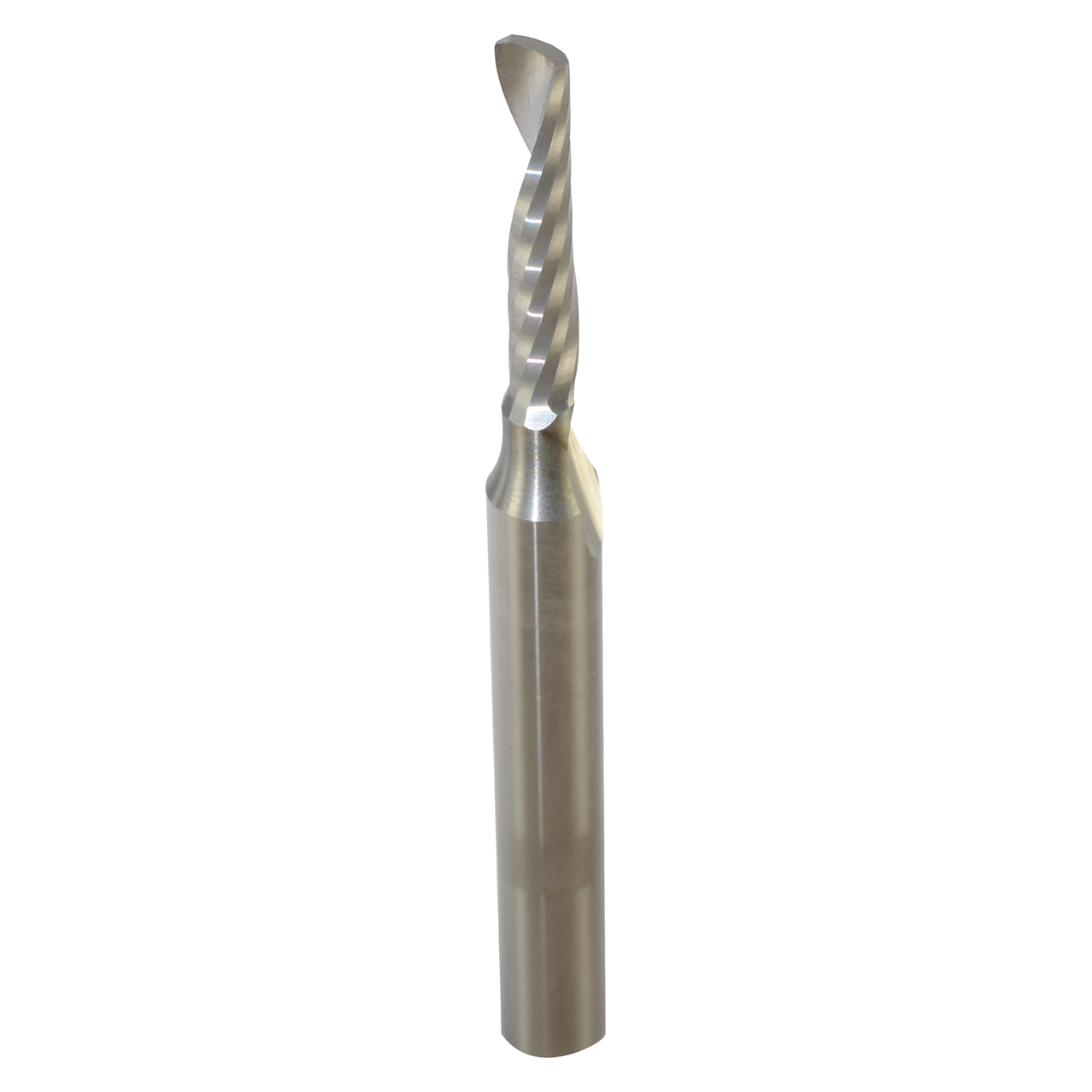Onsrud 63-824 | 4.000" Diameter x 6.000" Shank x 20.000" LOC x 64.000" OAL Single Flute Solid Carbide Spiral Router Bit