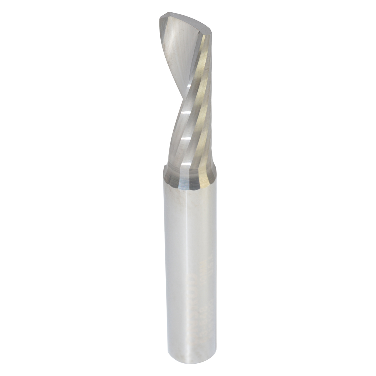 Onsrud 63-847 | 12.000" Diameter x 12.000" Shank x 38.000" LOC x 76.000" OAL Single Flute Solid Carbide Spiral Router Bit