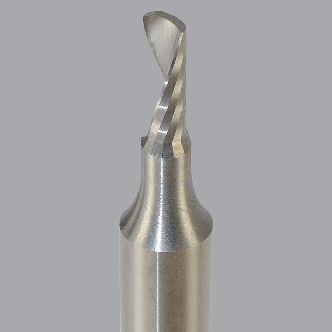 Onsrud 63-870 | 4.000" Diameter x 4.000" Shank x 12.000" LOC x 64.000" OAL Single Flute Solid Carbide Spiral Router Bit