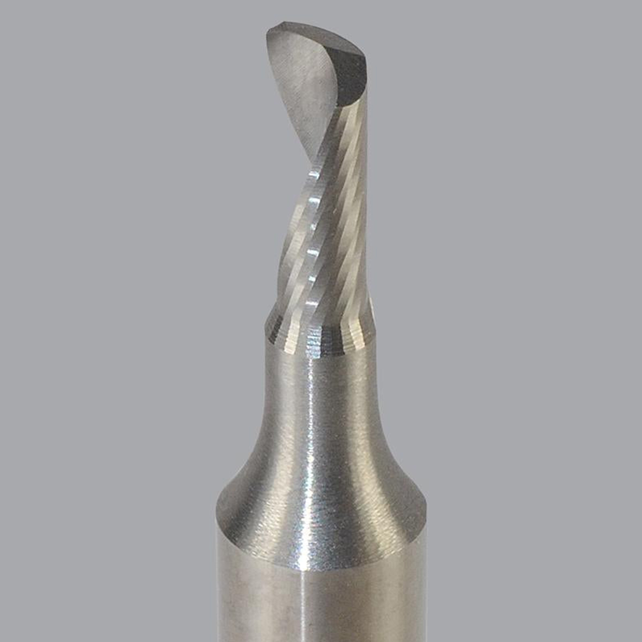 Onsrud 63-904 | 2.000" Diameter x 6.000" Shank x 6.000" LOC x 64.000" OAL Single Flute Solid Carbide Spiral Router Bit