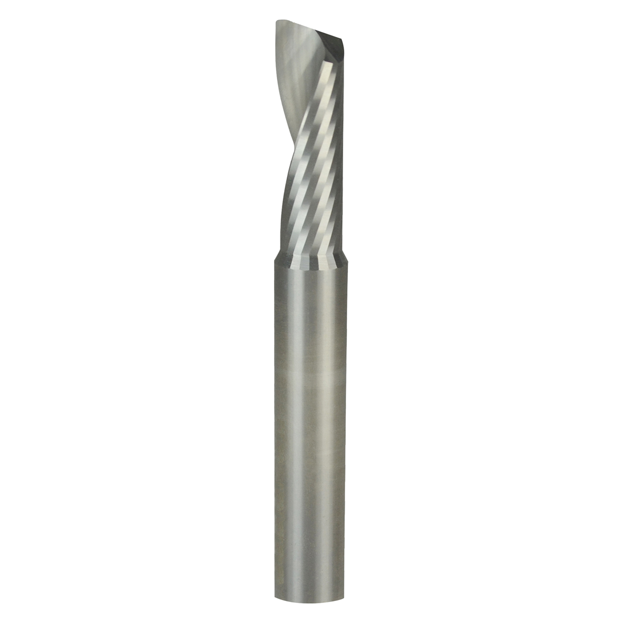 Onsrud 63-946 | 8.000" Diameter x 8.000" Shank x 38.000" LOC x 76.000" OAL Single Flute Solid Carbide Spiral Router Bit