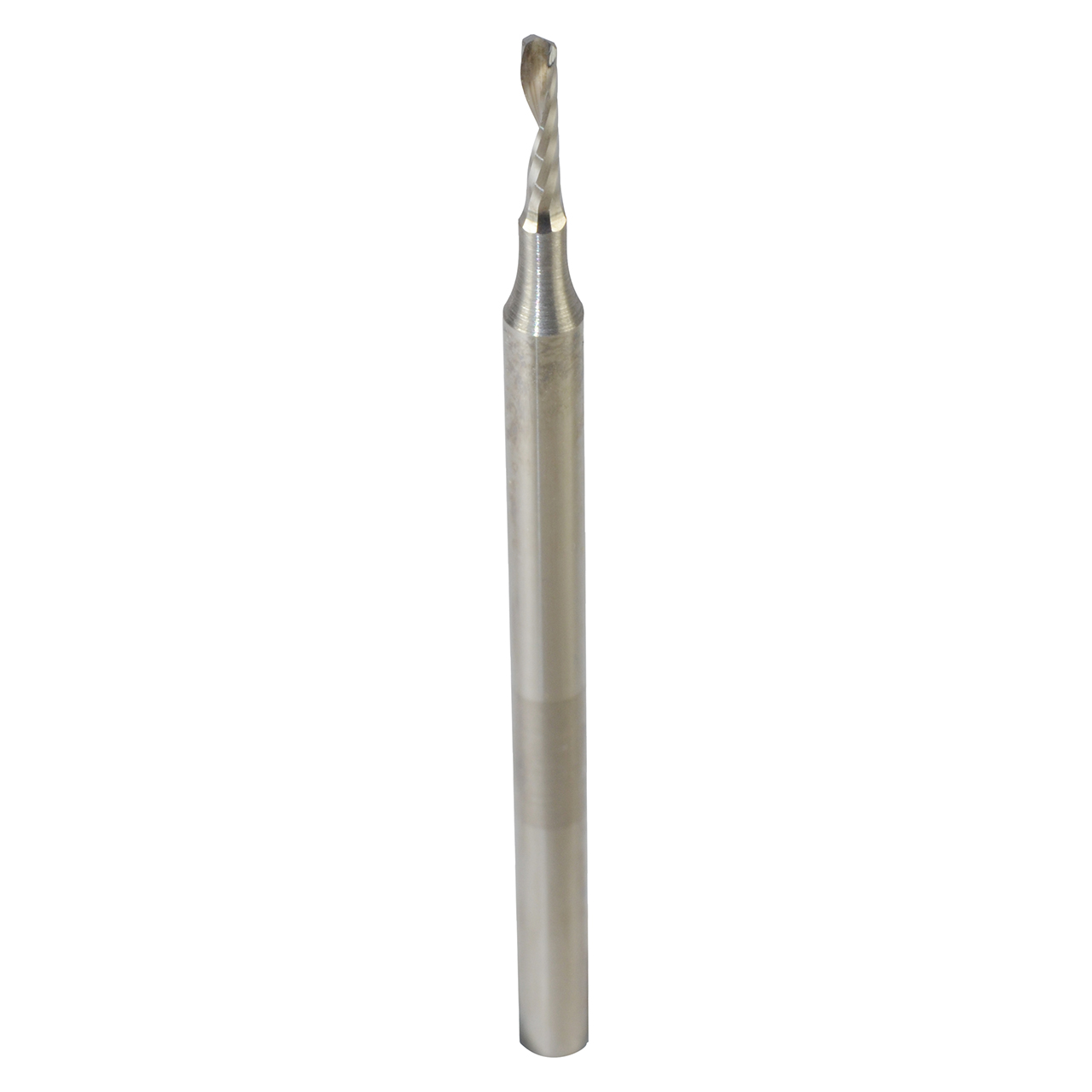 Onsrud 65-000 | 0.063" Diameter x 0.125" Shank x 0.250" LOC x 2.000" OAL Single Flute Solid Carbide Spiral Router Bit