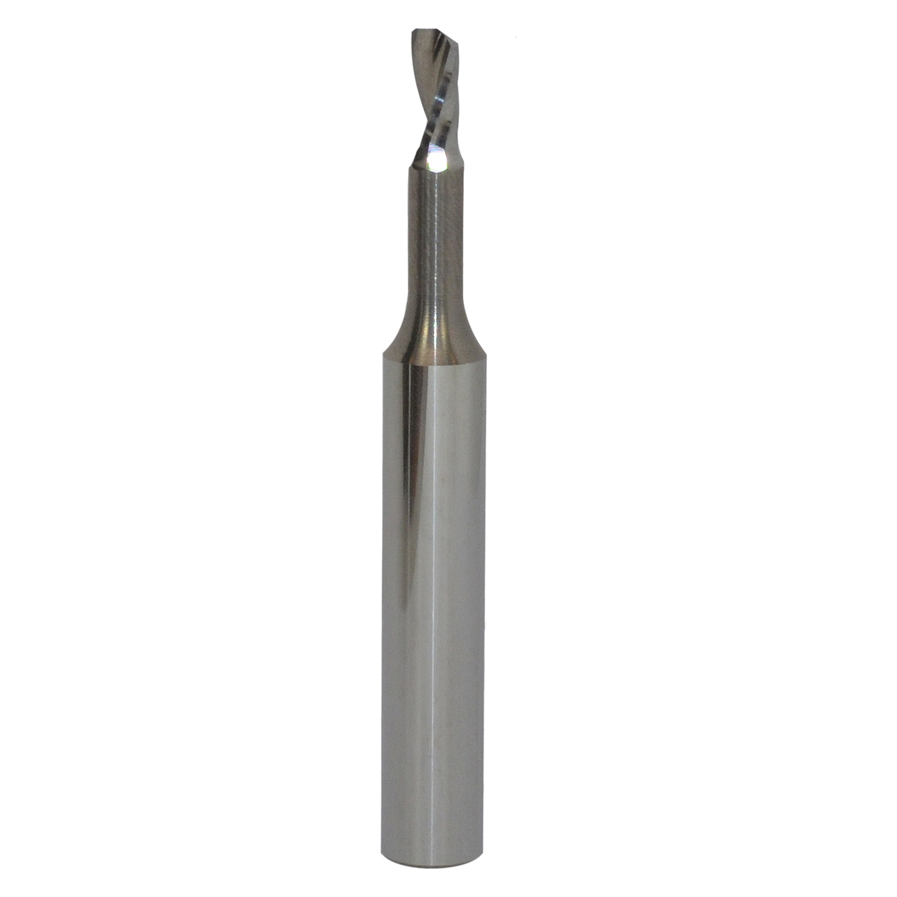 Onsrud 65-010 | 0.125" Diameter x 0.250" Shank x 0.250" LOC x 2.000" OAL Single Flute Solid Carbide Spiral Router Bit