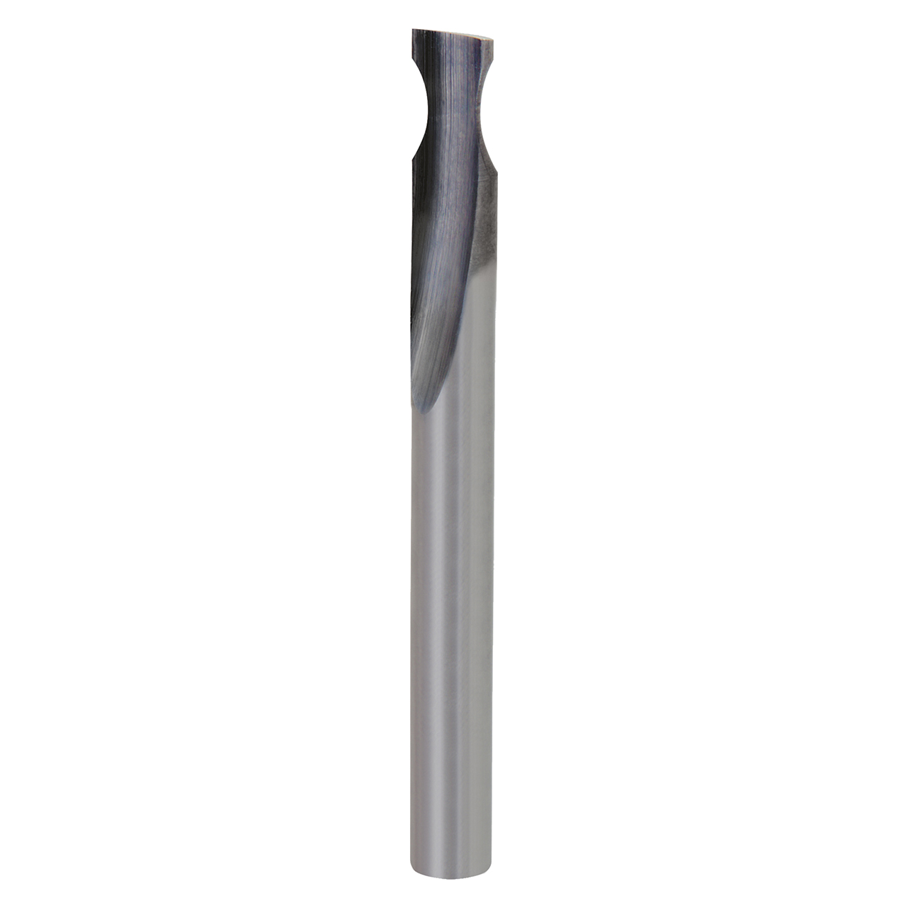 Onsrud 66-084 | 0.250" Diameter x 0.250" Shank x 0.375" LOC x 2.500" OAL x 0.250" Radius Single Flute Solid Carbide Straight Router Bit