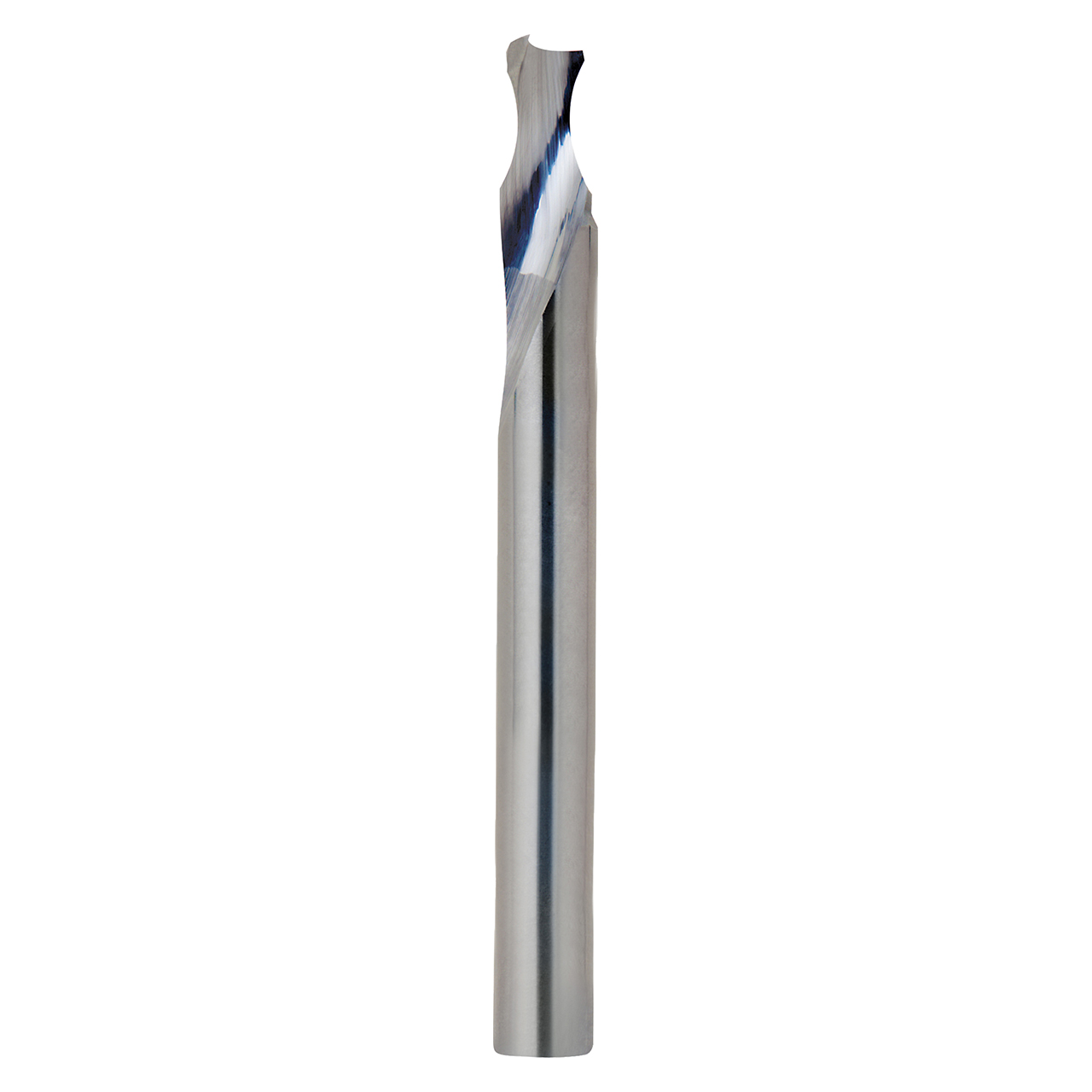Onsrud 66-086 | 0.250" Diameter x 0.250" Shank x 0.375" LOC x 2.500" OAL x 0.188" Radius Single Flute Solid Carbide Straight Router Bit