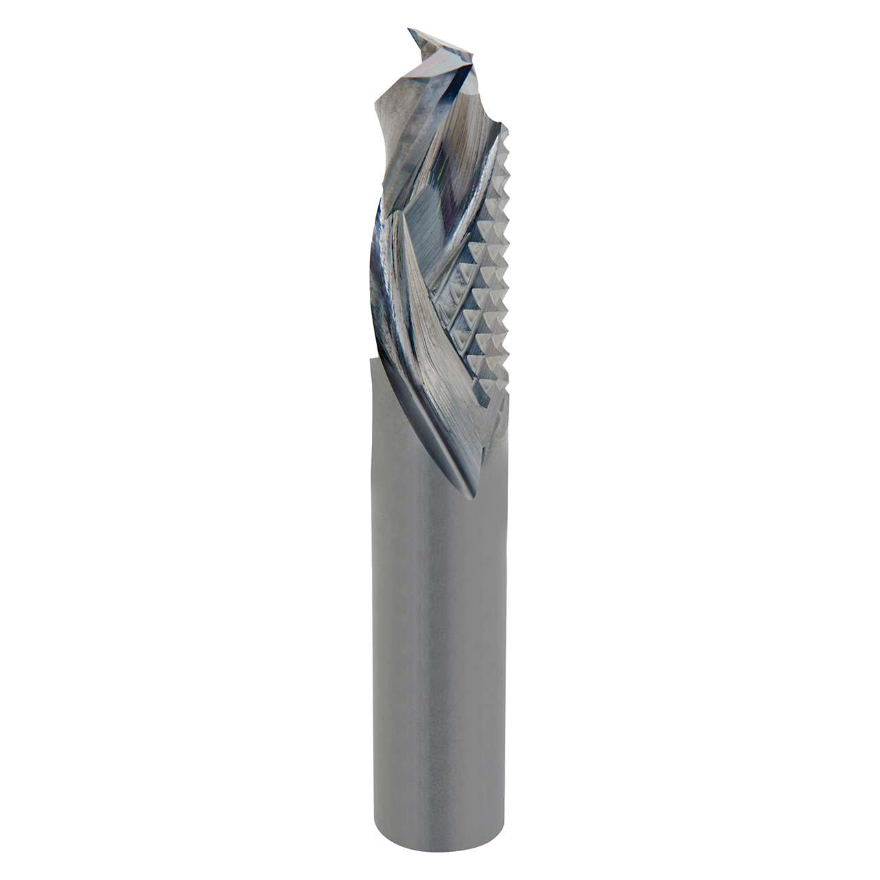 Onsrud 67-428 | 0.250" Diameter x 0.250" Shank x 1.000" LOC x 3.000" OAL 2 Flute Solid Carbide Spiral Router Bit