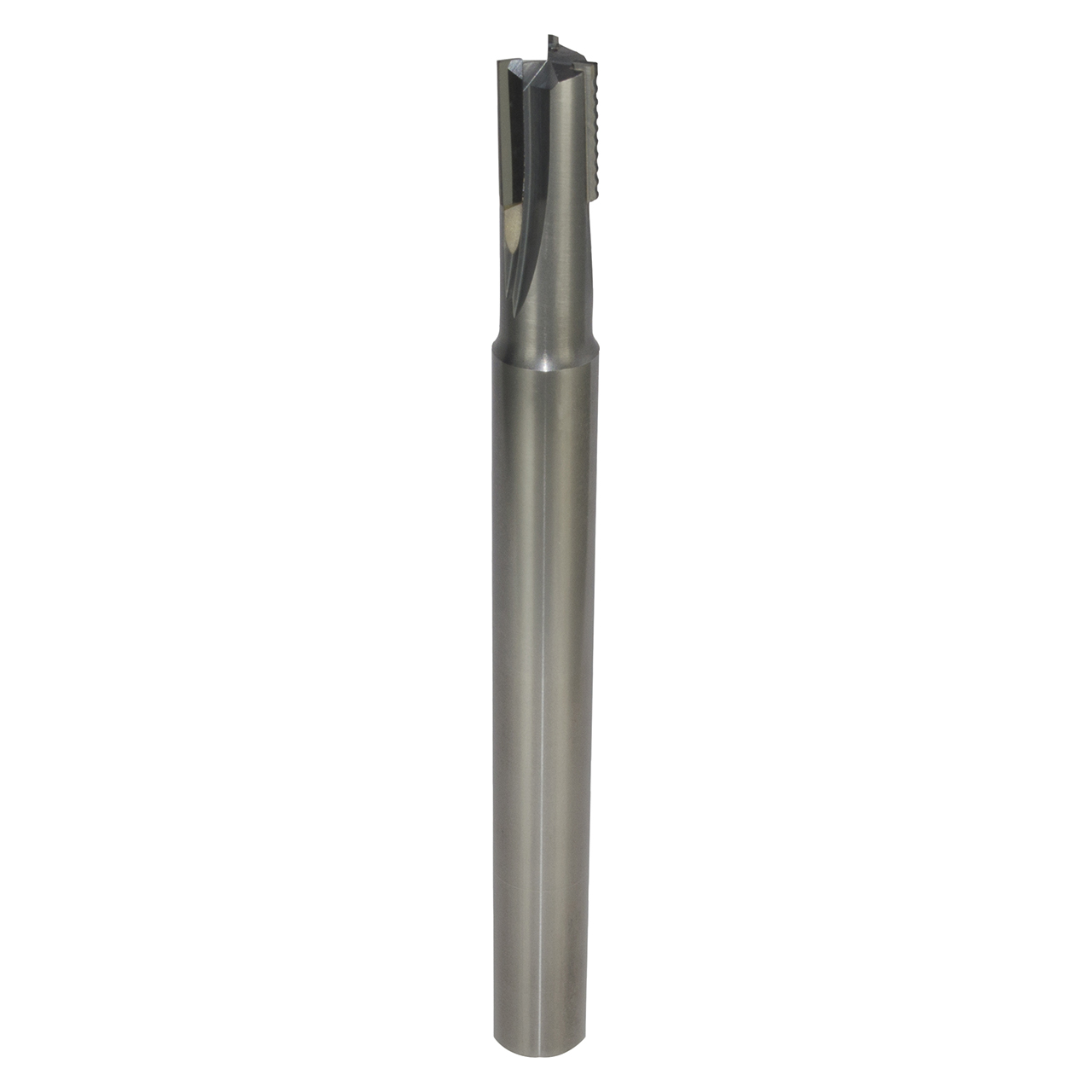 Onsrud 68-320 | 0.375" Diameter x 0.375" Shank x 0.875" LOC x 4.000" OAL x 0.005" Radius 3 Flute PCD Straight Router Bit