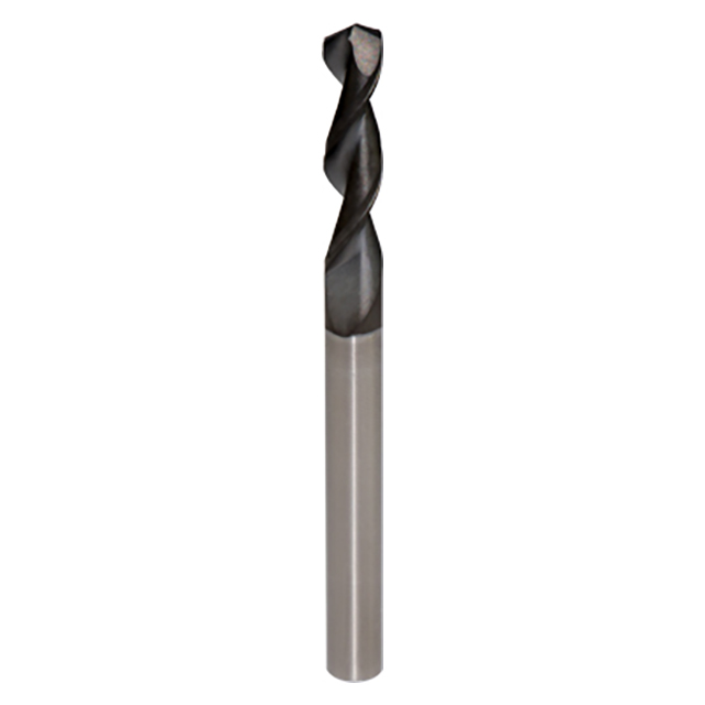 Onsrud 86-160 | 0.222" Diameter x 0.250" Shank x 1.000" LOC x 3.000" OAL 2 Flute Solid Carbide Aircraft Extension Drill
