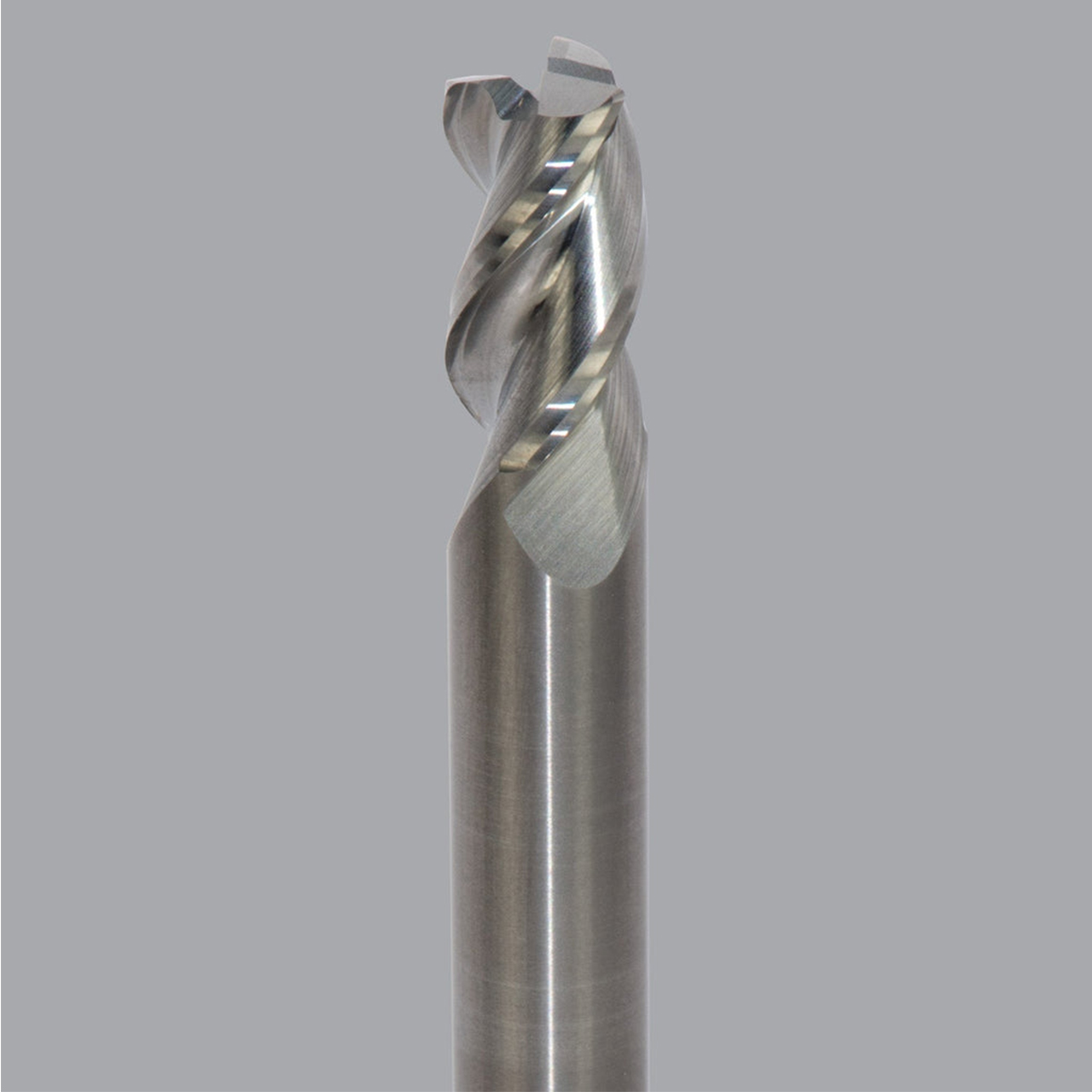 Onsrud AMC400038 | 0.125" Diameter x 0.125" Shank x 0.250" LOC x 2.000" OAL 3 Flute Solid Carbide Square End Mill