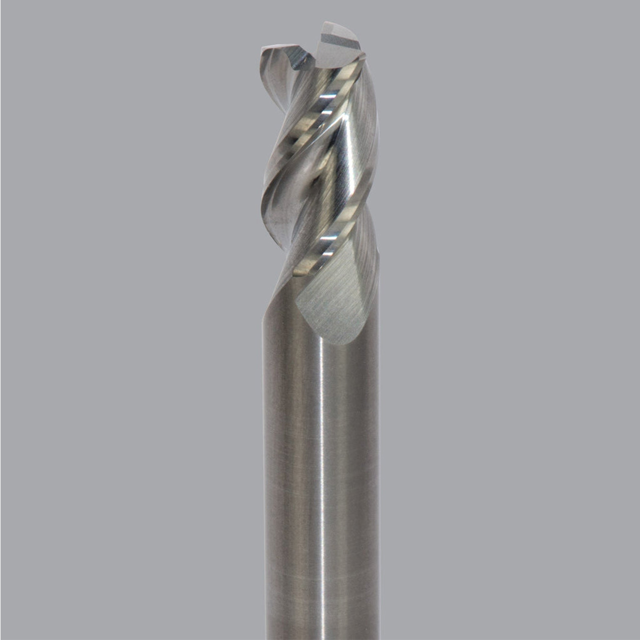 Onsrud AMC703222 | 0.375" Diameter x 0.375" Shank x 0.500" LOC x 2.500" OAL x 0.120" Radius 3 Flute Solid Carbide Corner Radius End Mill
