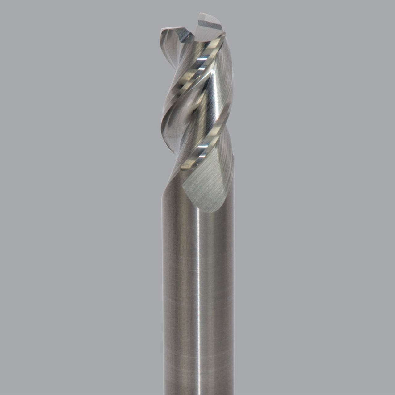 Onsrud AMC703610 | 1.000" Diameter x 1.000" Shank x 1.250" LOC x 4.000" OAL x 0.030" Radius 3 Flute Solid Carbide Corner Radius End Mill