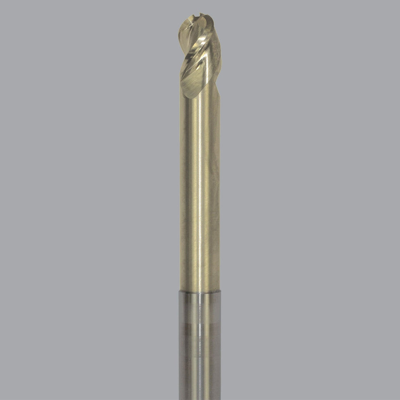Onsrud AMC710438 | 0.250" Diameter x 0.250" Shank x 0.375" LOC x 4.000" OAL 3 Flute Solid Carbide Ball Nose End Mill
