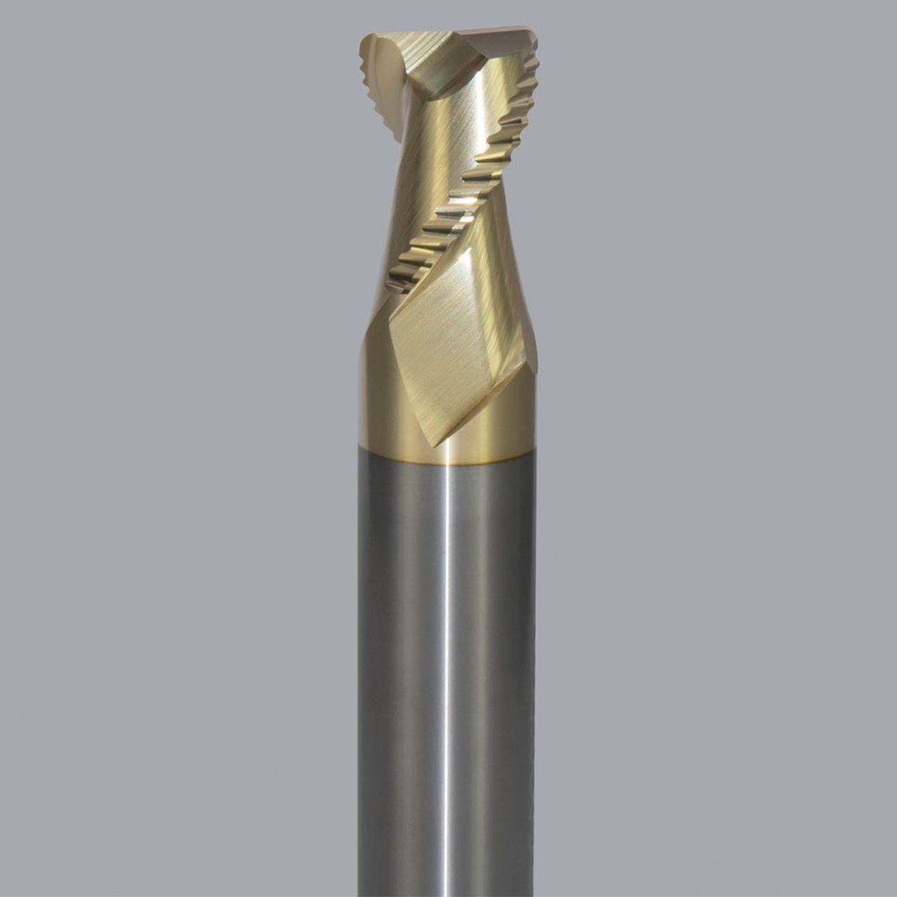 Onsrud AMC800003 | 0.375" Diameter x 0.375" Shank x 0.500" LOC x 3.000" OAL x 0.030" Radius 2 Flute Solid Carbide Corner Radius End Mill