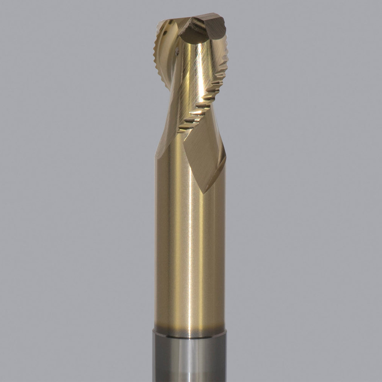 Onsrud AMC800061 | 1.000" Diameter x 1.000" Shank x 1.250" LOC x 5.000" OAL x 0.060" Radius 2 Flute Solid Carbide Corner Radius End Mill