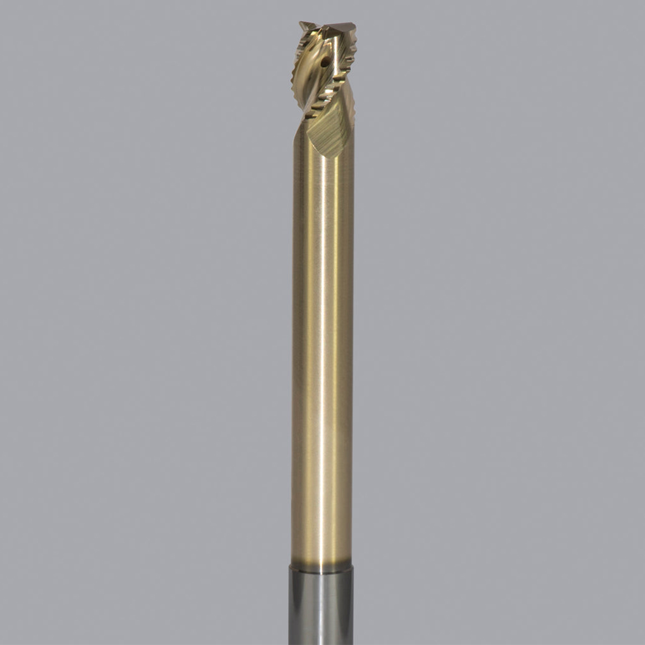 Onsrud AMC800153 | 0.500" Diameter x 0.500" Shank x 0.625" LOC x 4.000" OAL x 0.030" Radius 3 Flute Solid Carbide Corner Radius End Mill