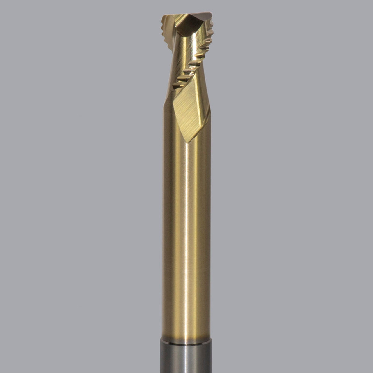 Onsrud AMC800199 | 1.000" Diameter x 1.000" Shank x 1.250" LOC x 7.000" OAL x 0.030" Radius 2 Flute Solid Carbide Corner Radius End Mill