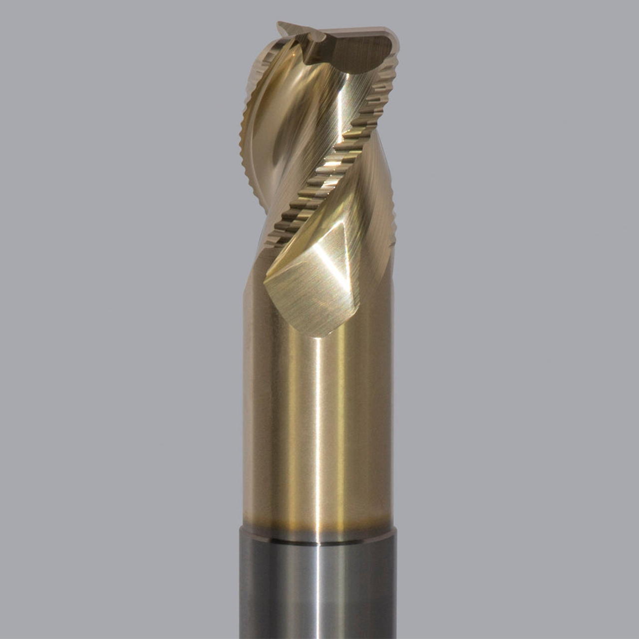 Onsrud AMC800521 | 1.000" Diameter x 1.000" Shank x 2.375" LOC x 5.000" OAL x 0.060" Radius 3 Flute Solid Carbide Corner Radius End Mill