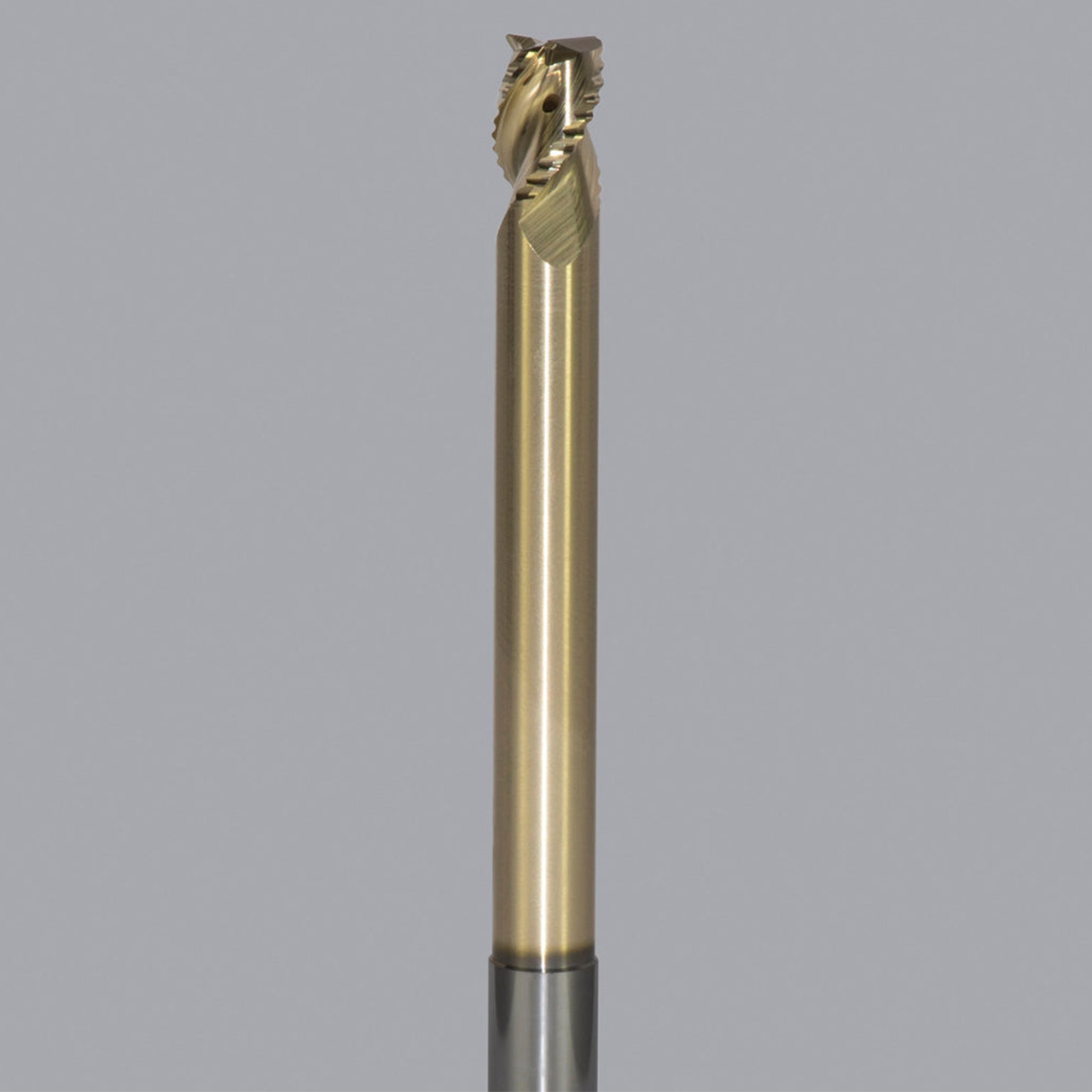 Onsrud AMC800533 | 1.000" Diameter x 1.000" Shank x 1.250" LOC x 7.000" OAL x 0.060" Radius 3 Flute Solid Carbide Corner Radius End Mill