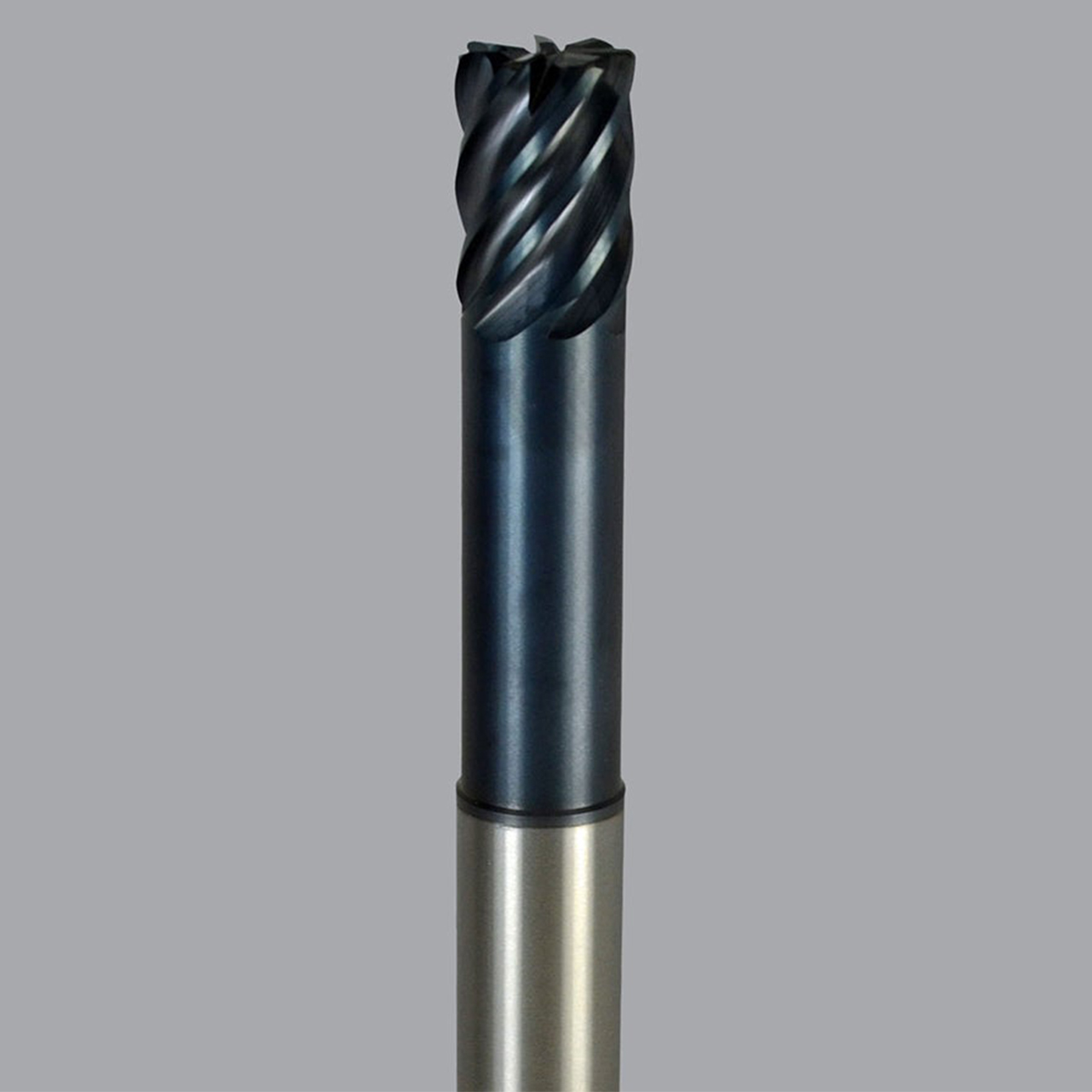 Onsrud EMC700341 | 0.500" Diameter x 0.500" Shank x 0.625" LOC x 6.000" OAL x 0.120" Radius 7 Flute Solid Carbide Corner Radius End Mill