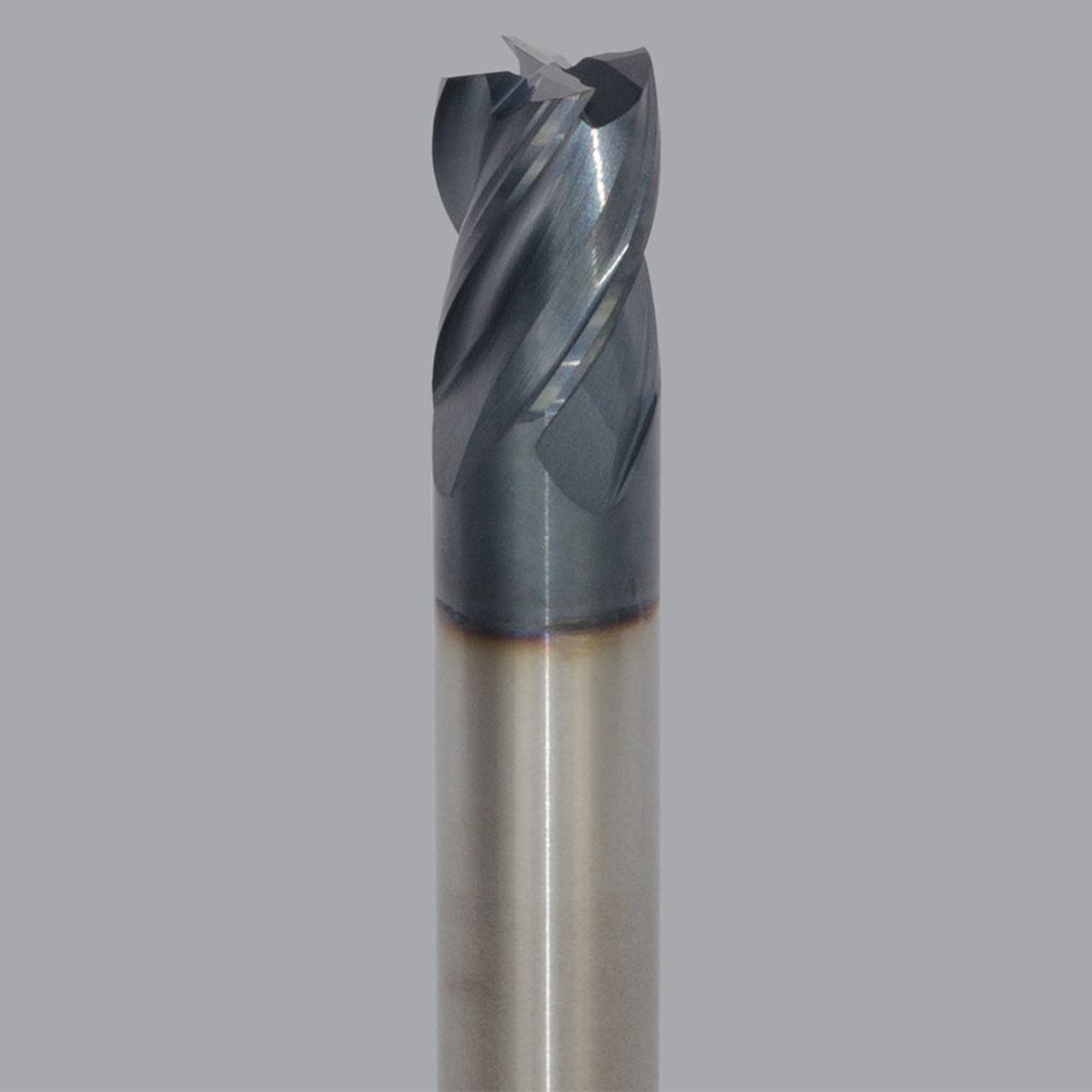 Onsrud MXQ2650017W | 0.313" Diameter x 0.313" Shank x 0.438" LOC x 2.000" OAL x 0.015" Radius 4 Flute Solid Carbide Corner Radius End Mill