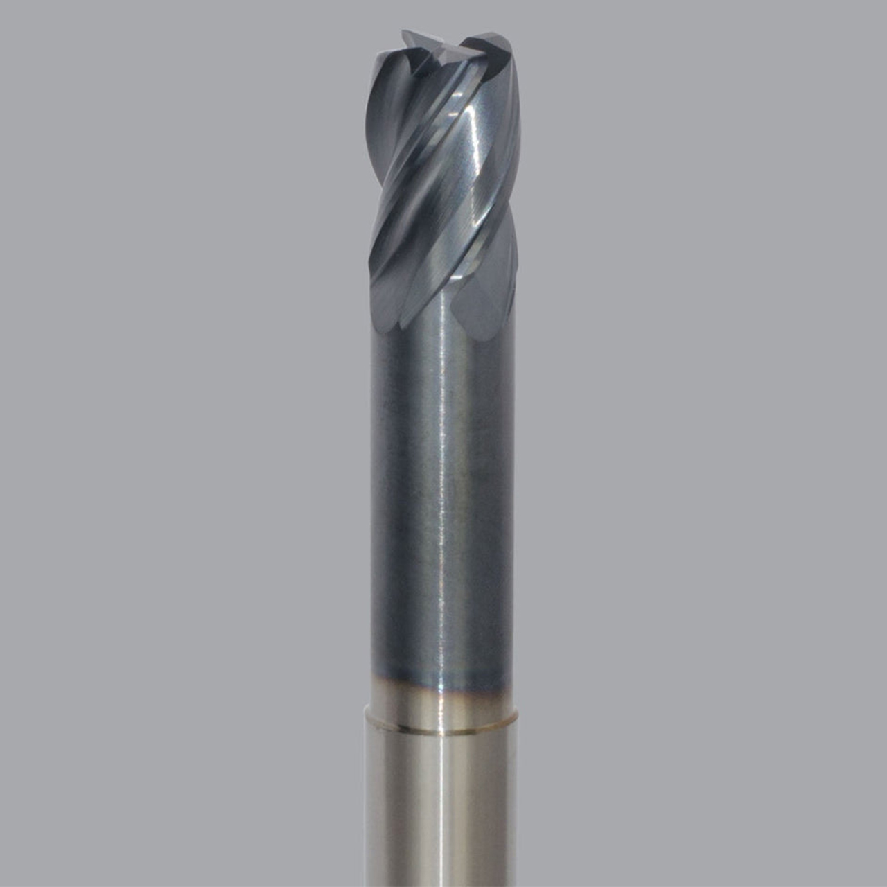 Onsrud MXQ2650131 | 0.500" Diameter x 0.500" Shank x 0.625" LOC x 4.000" OAL x 0.120" Radius 4 Flute Solid Carbide Corner Radius End Mill