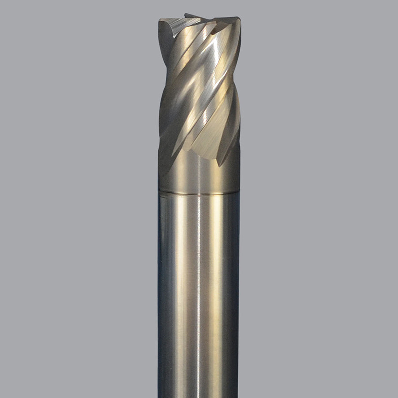 Onsrud SMCP500038 | 1.000" Diameter x 1.000" Shank x 1.500" LOC x 4.000" OAL x 0.030" Radius 4 Flute Solid Carbide Corner Radius End Mill