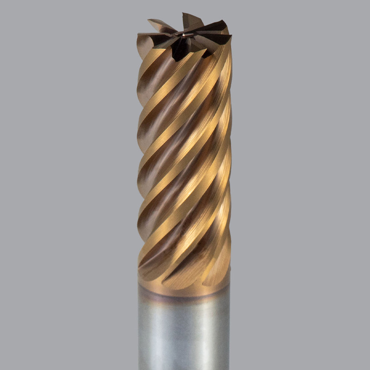 Onsrud TRX700195 | 0.750" Diameter x 0.750" Shank x 2.625" LOC x 5.000" OAL x 0.060" Radius 7 Flute Solid Carbide Corner Radius End Mill