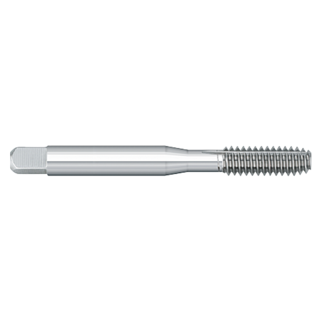 Titan USA TT82901 | 7/16"-14 Thread x 1.4375" (1-7/16) Thread Length x 0.3230" Shank x 3.1563" OAL H9 Limit Uncoated High Speed Steel Plug Thread Forming Tap