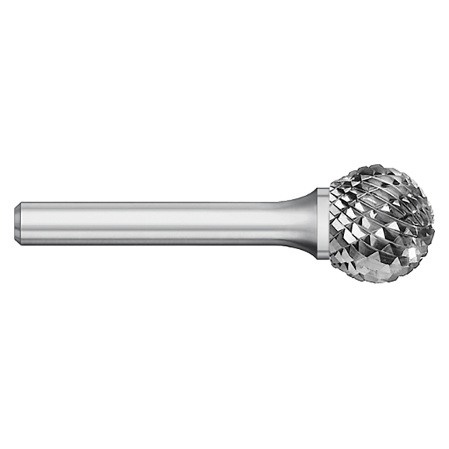 Titan USA TB19512 | 0.2500" (1/4) Diameter x 0.2500" (1/4) Shank x 0.2500" (1/4) LOC x 2.0000" (2) OAL Uncoated Carbide Burr
